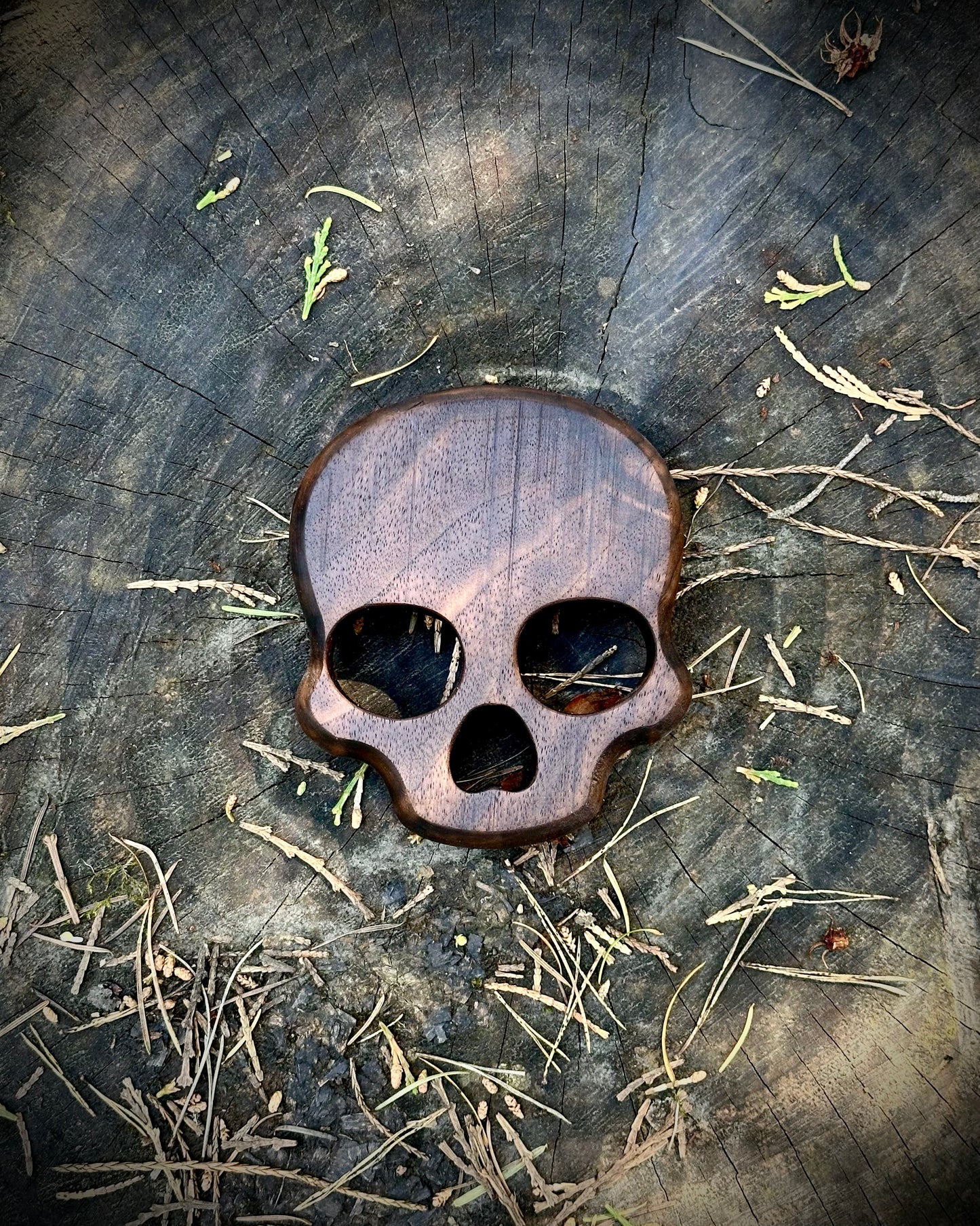 Skull Bottle Opener (Walnut)