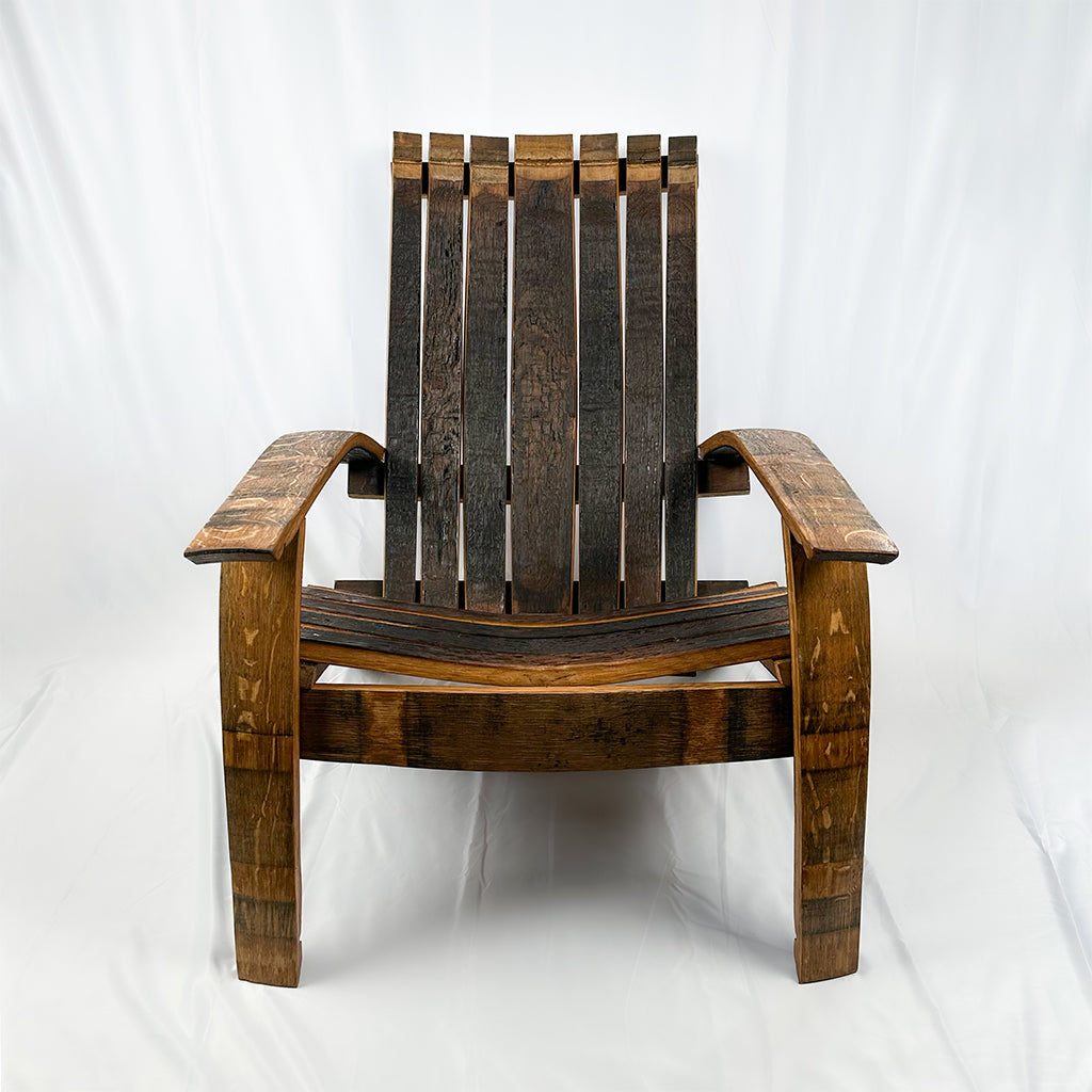 Adirondack Reclaimed Wine Barrel Chair